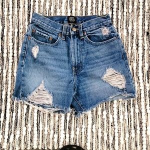 GUC BDG High Rise Distressed Shorts